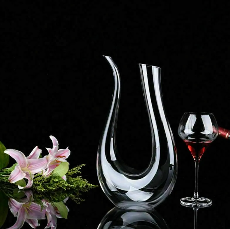 Crystal U-shaped 1500ml Wine Decanter – MAXI GLOBALMART